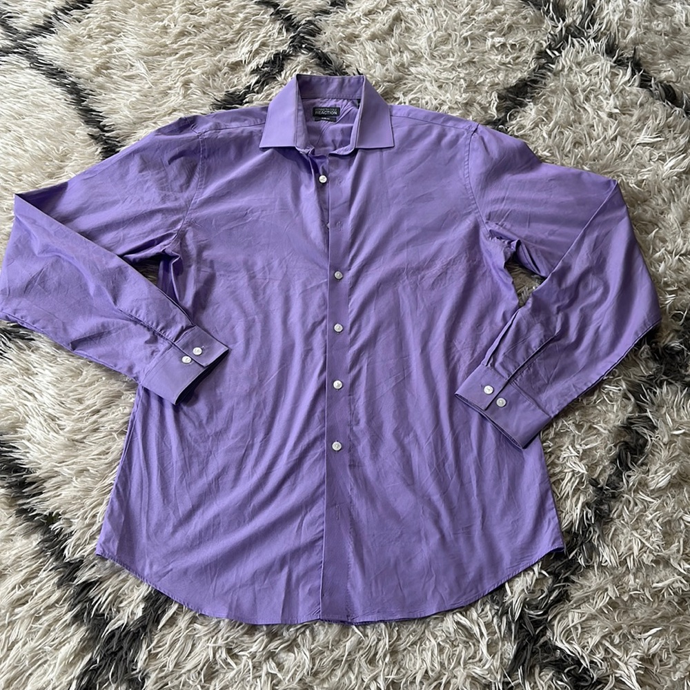 Kenneth Cole Reaction Mens dress shirt 16 neck 34/35